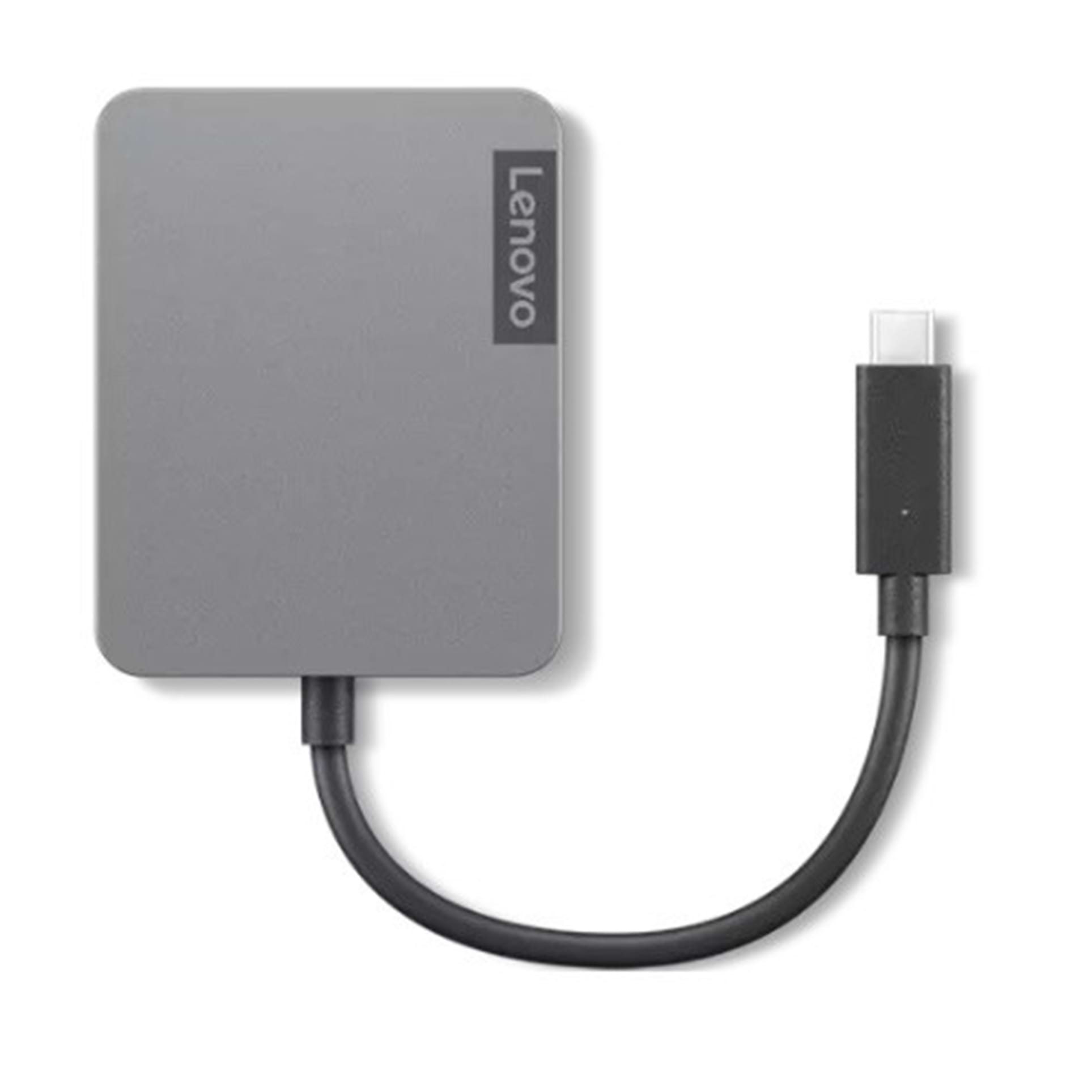 מתאם Lenovo USB-C Travel Hub Gen.2 - צבע אפור שנה אחריות ע