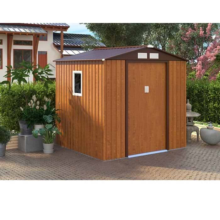 מחסן מתכת פרמיום גארדן טופ דגם GARDEN TOP W1110