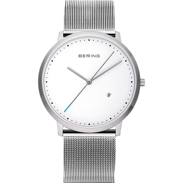 שעון יד יוניסקס Bering 11139-004 39mm צבע כסף - אחריות לשנה עי היבואן