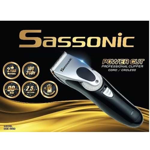 מכונת תספורת חשמלית ונטענת ססוניק דגם SASSONIC ESE-559