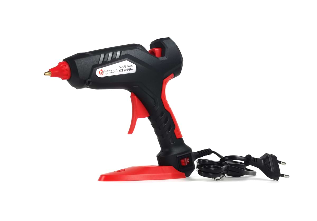אקדח דבק חם 100 וואט מקצועי Brightcom GT12306-I