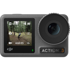 מצלמת אקסטרים DJI Osmo Action 3 Adventure Combo 4K - שנה אחריות ע"י היבואן הרשמי