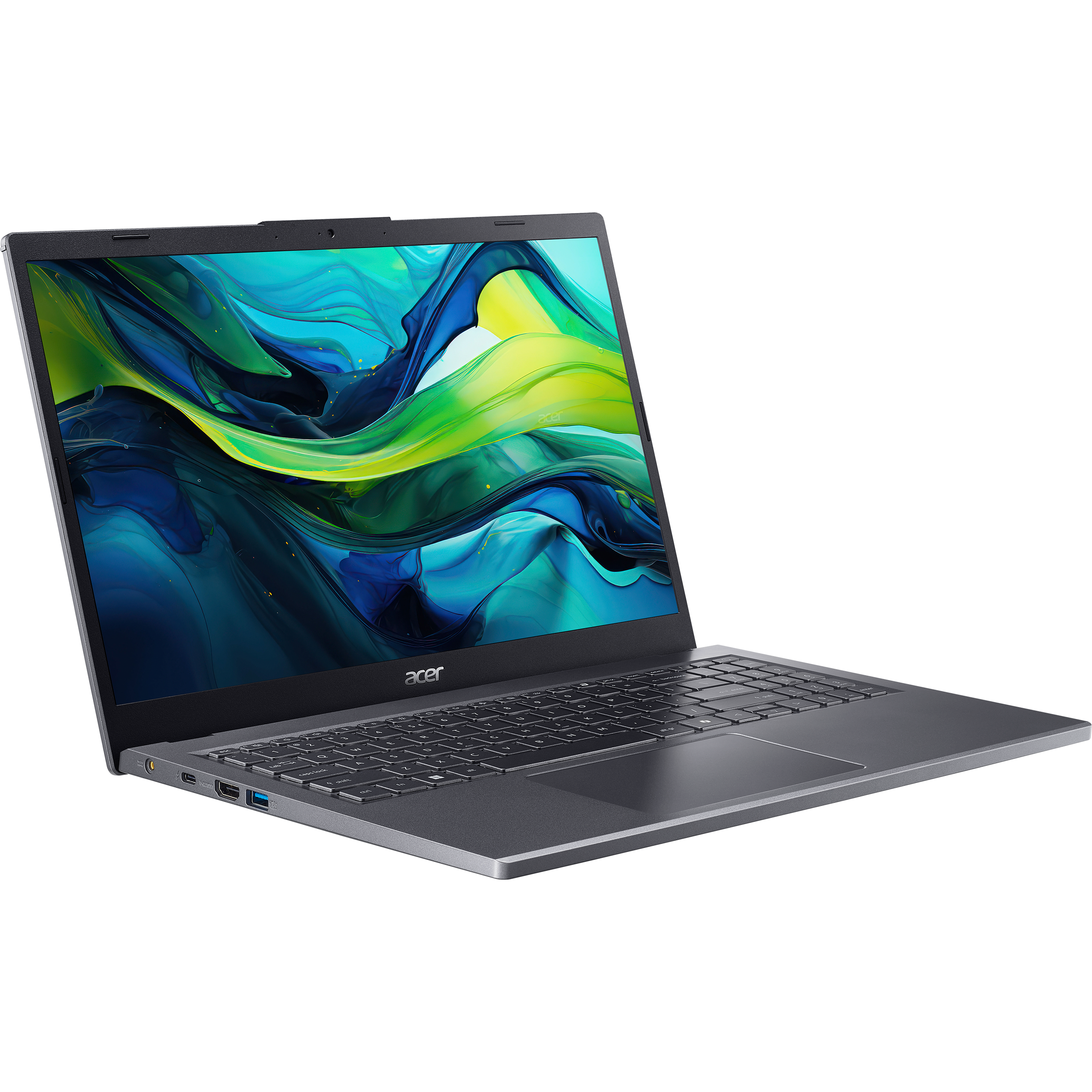 מחשב נייד Acer Aspire 15 A15-51M NX.KVUEC.002 - Core 7 150U 1TB SSD 16GB RAM Windows 11 - צבע אפור פלדה שלוש שנות אחריות ע