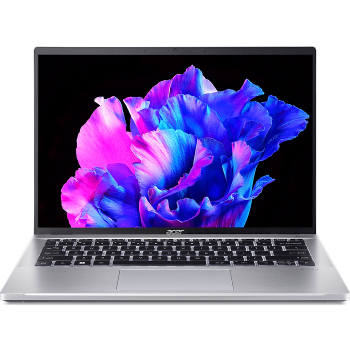 מחשב נייד עם מסך מגע Acer Swift Go SFG14-71T NX.KF5EC.002 - Core i7-13700H 1TB SSD 16GB RAM Windows 11 - צבע כסוף שלוש שנות אחריות עי היבואן הרשמי