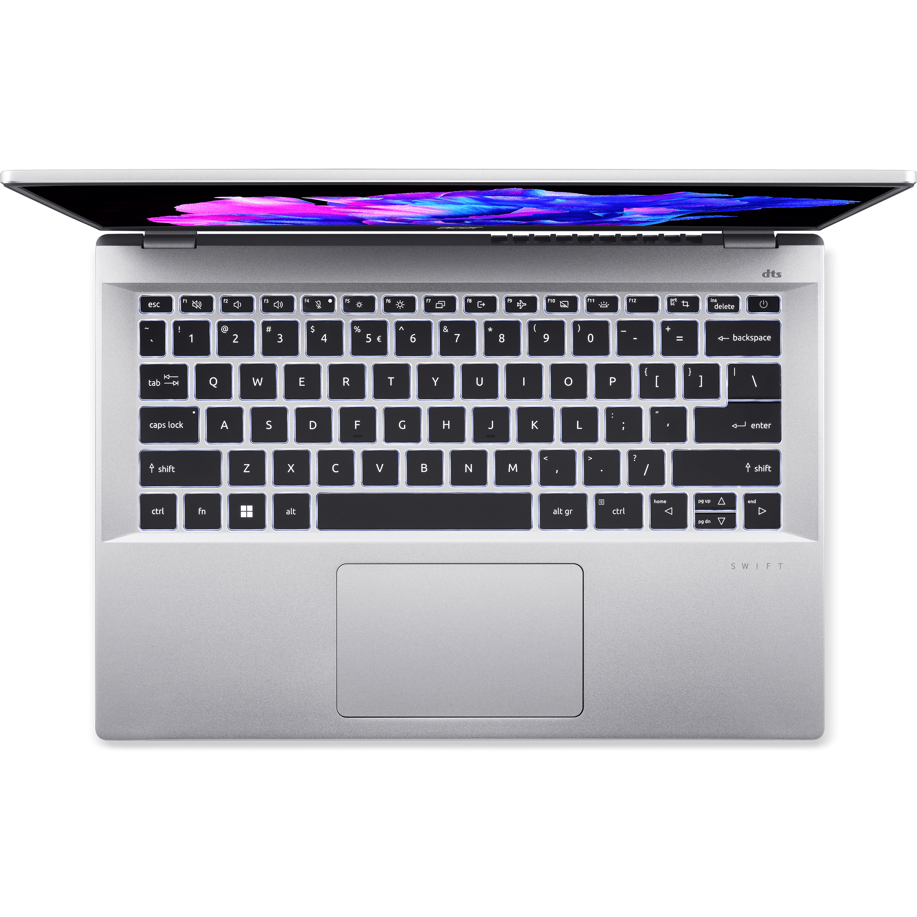 מחשב נייד עם מסך מגע Acer Swift Go SFG14-71T NX.KF5EC.002 - Core i7-13700H 1TB SSD 16GB RAM Windows 11 - צבע כסוף שלוש שנות אחריות ע