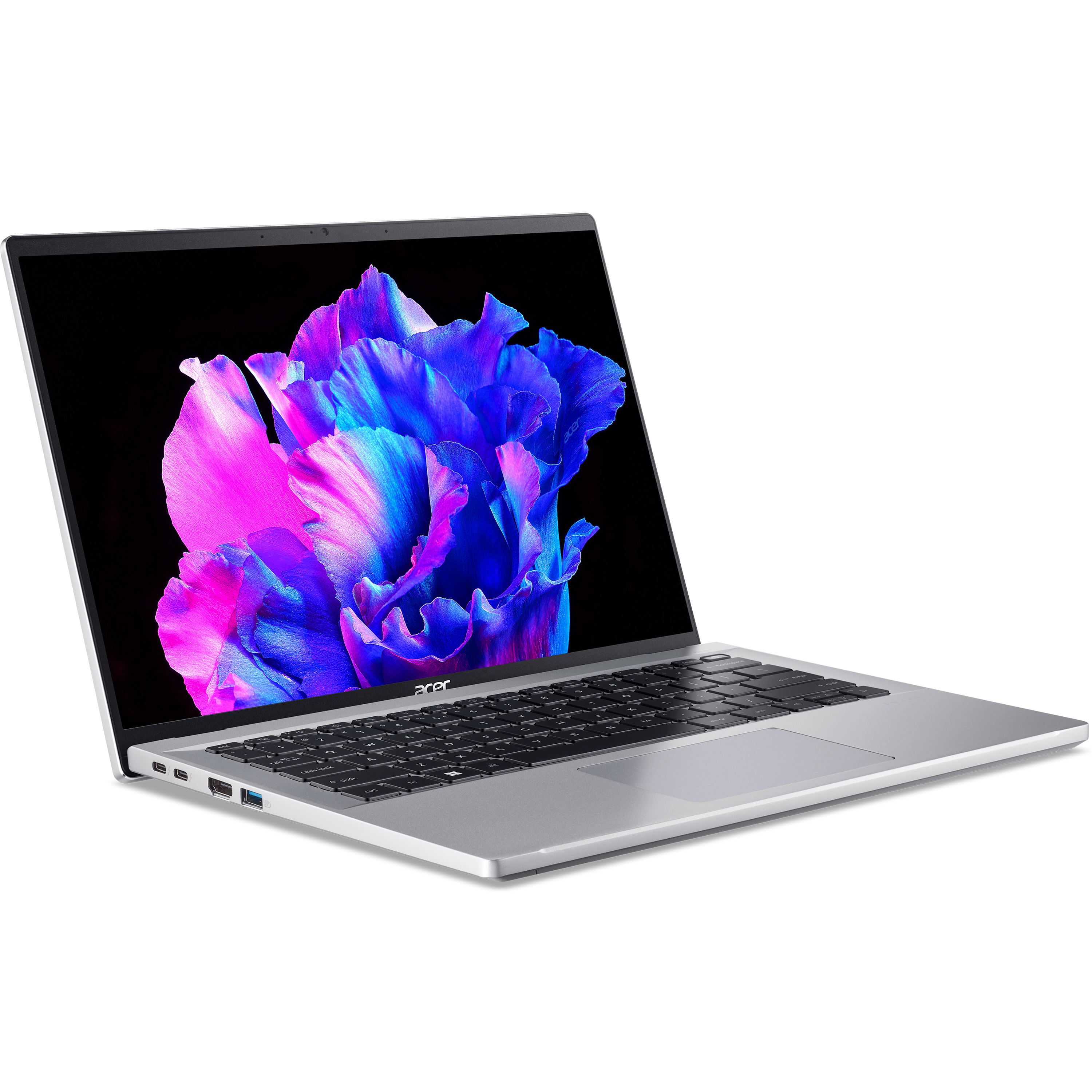מחשב נייד עם מסך מגע Acer Swift Go SFG14-71T NX.KF5EC.002 - Core i7-13700H 1TB SSD 16GB RAM Windows 11 - צבע כסוף שלוש שנות אחריות ע
