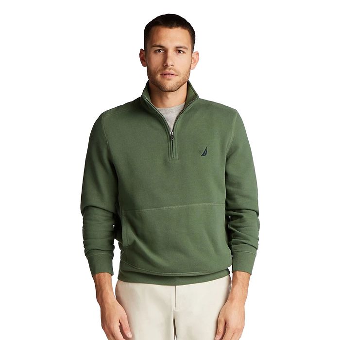 סווטשירט Nautica  לגברים דגם 1/4 Zip Fleece