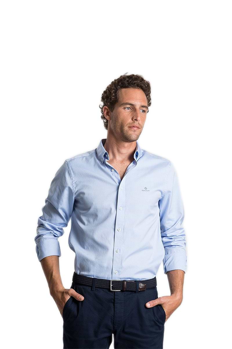חולצה מכופתרת  Gant לגברים גזרת Slim Fit