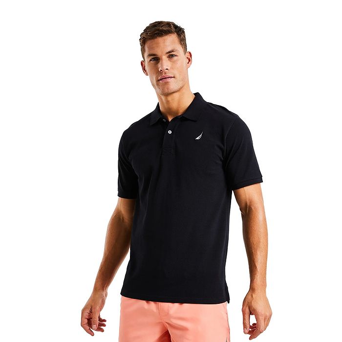 חולצת פולו Nautica לגברים גזרת Classic Fit