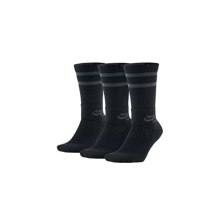 מארז 3 זוגות גרבי Nike דגם SB Dri-Fit Cushioned Crew