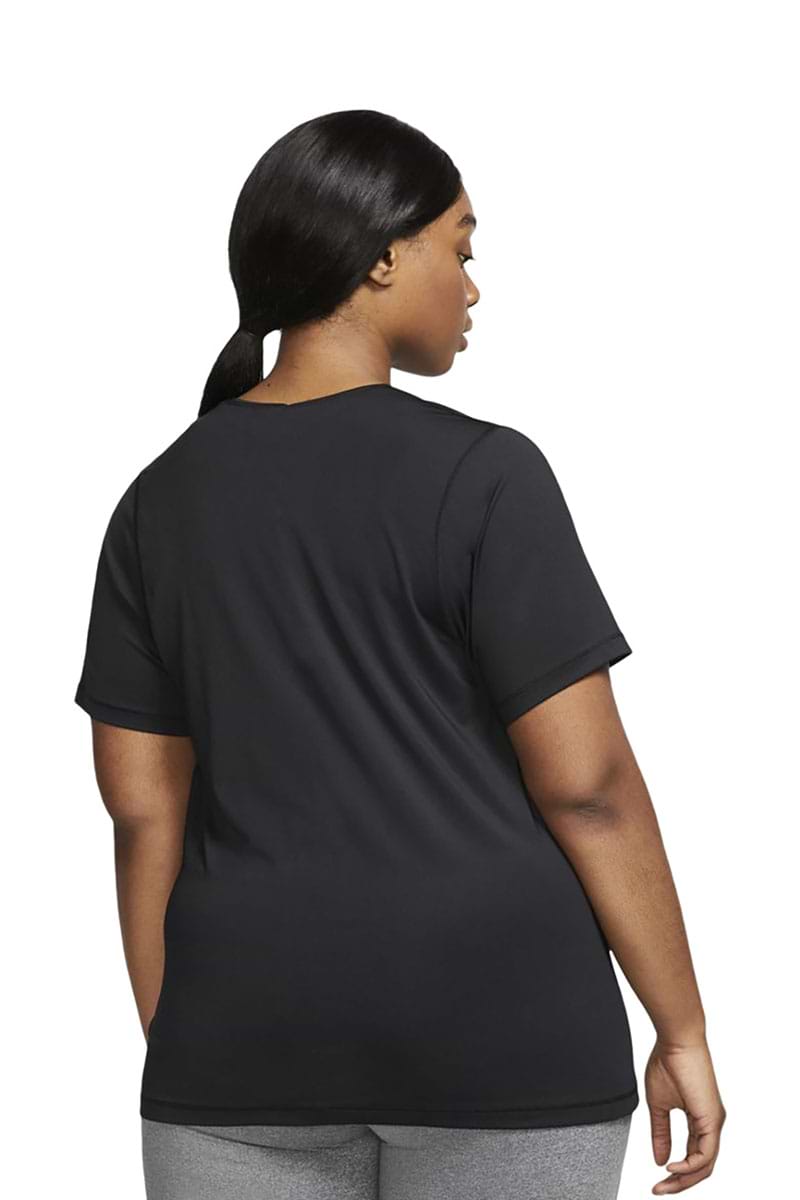 חולצת אימון Nike לנשים דגם Miler (Plus Size)