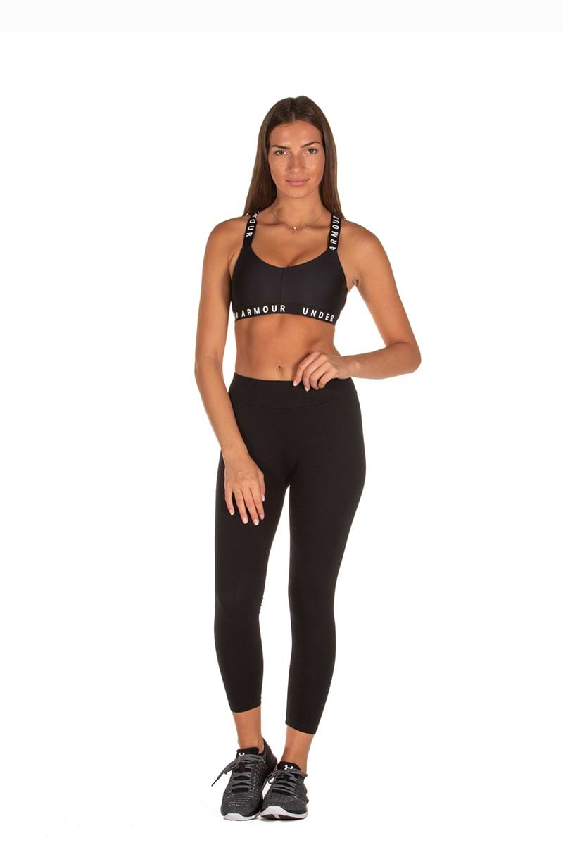 חזיית ספורט Under Armour לנשים דגם Wordmark Strappy