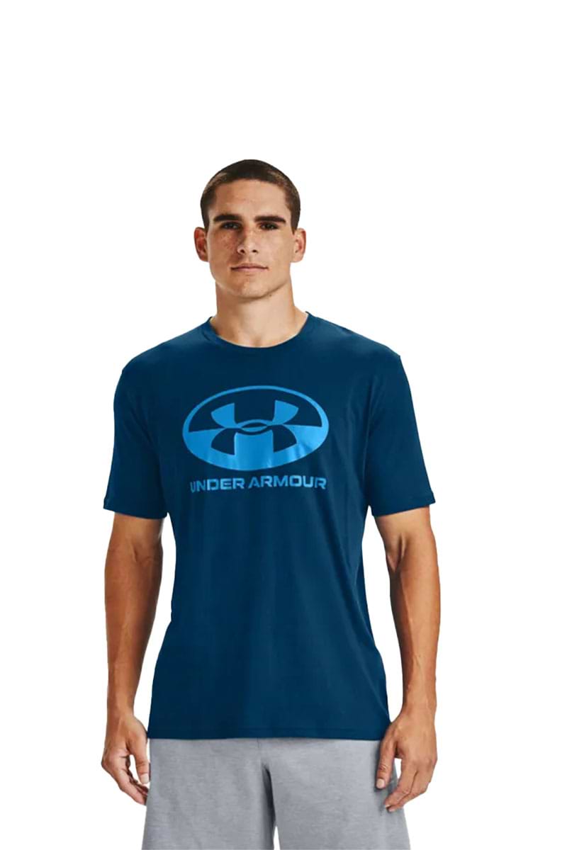 טי שירט Under Armour לגברים דגם Locker Tag Wordmark