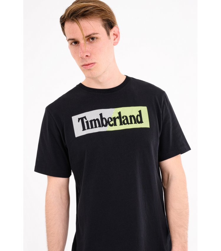 טי שירט Timberland לגבר  SS KENNEBEC RIVER PUFFED