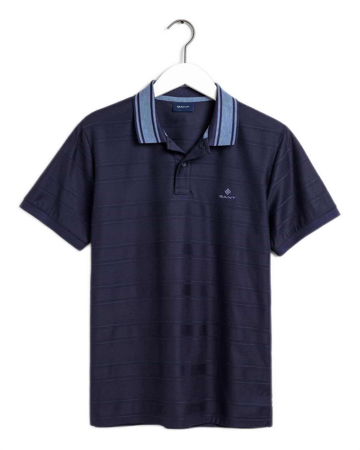 חולצת פולו Gant לגברים דגם Mercerized Jersey SS Rugger