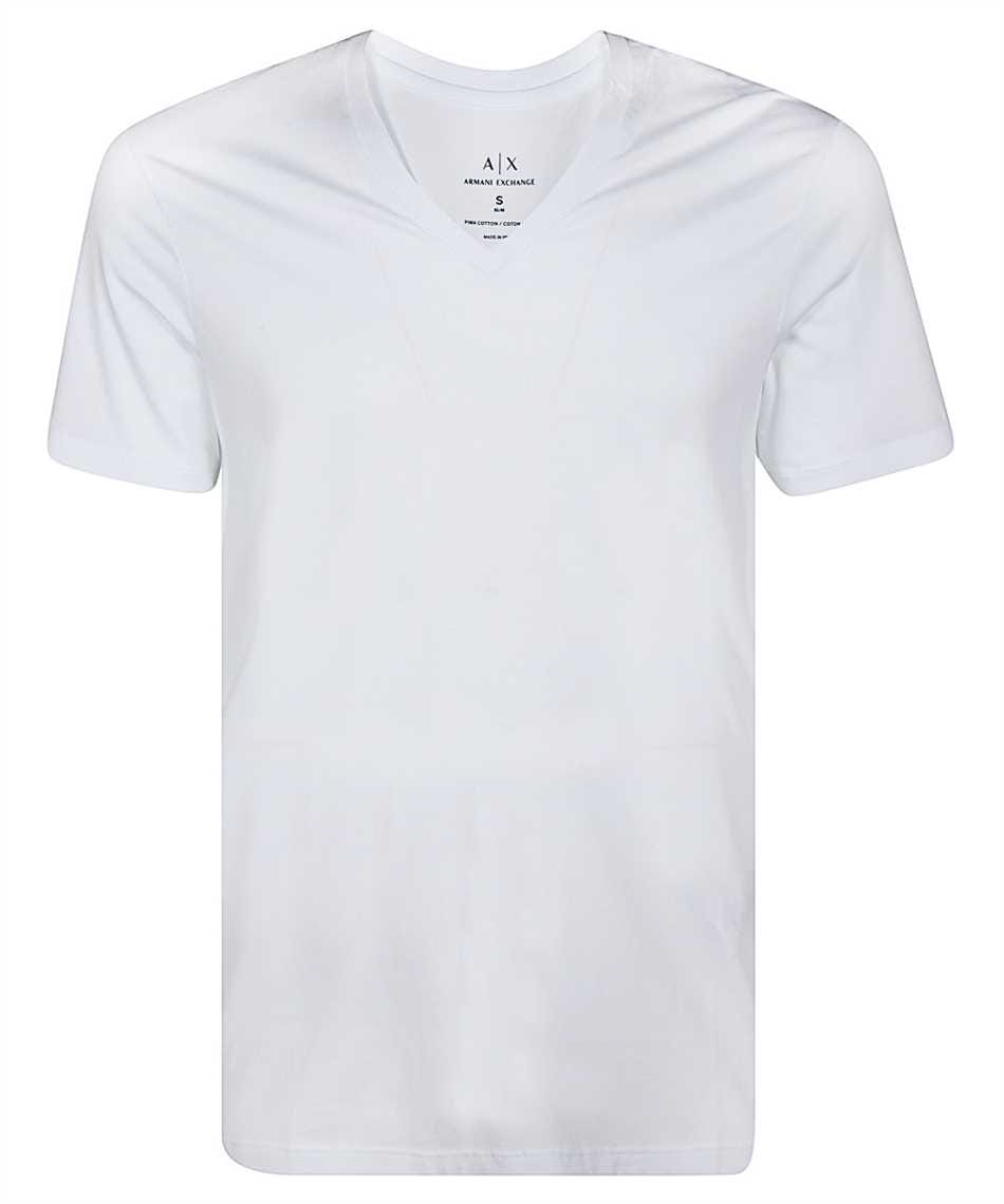 טי שירט Armani Exchange לגברים  צווארון וי  Slim Fit