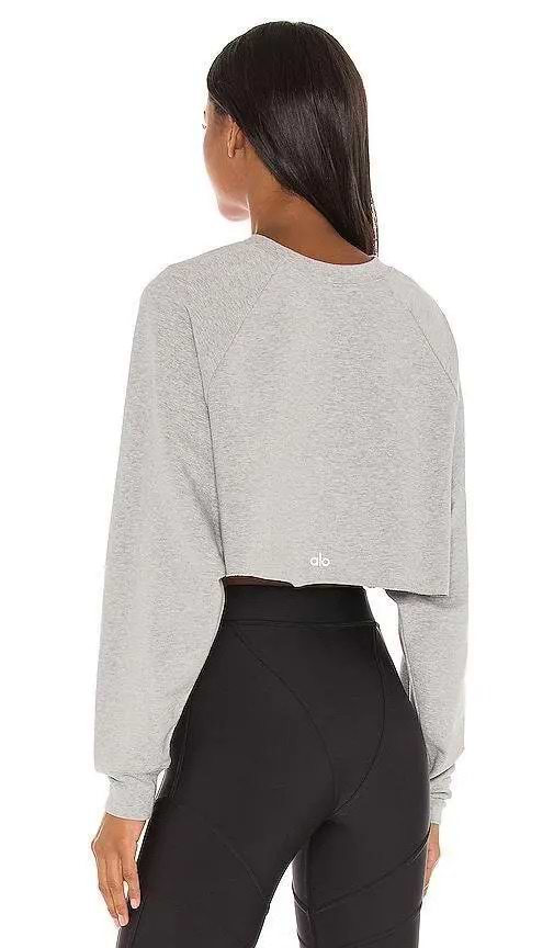 טי שירט Alo Yoga לנשים דגם Double Take Pullover