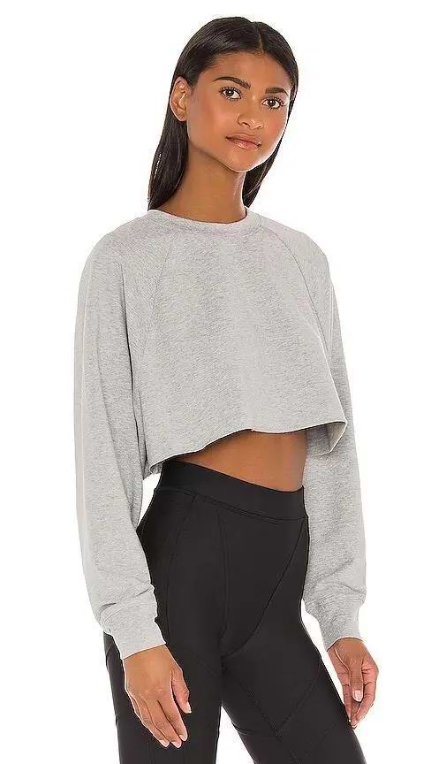 טי שירט Alo Yoga לנשים דגם Double Take Pullover
