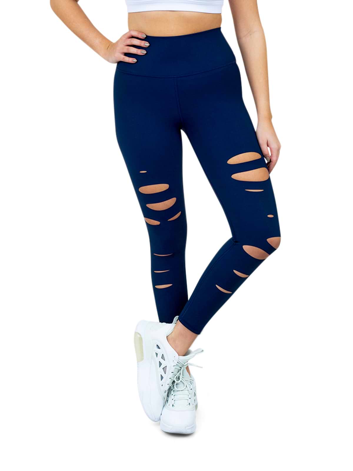 טייץ 7/8 בעיצוב מותג בגדי היוגה הקליפורני Alo Yoga  לנשים