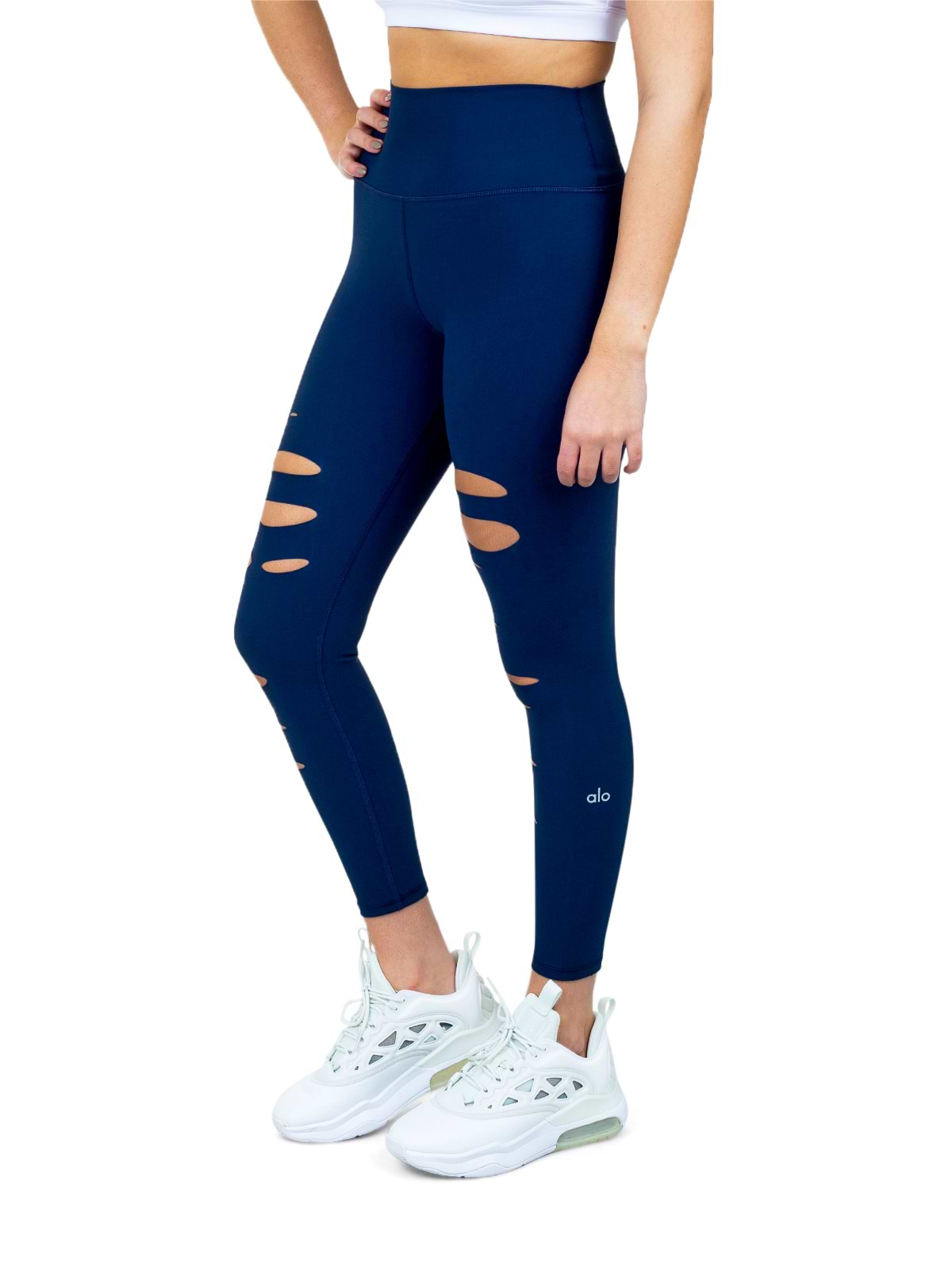 טייץ 7/8 בעיצוב מותג בגדי היוגה הקליפורני Alo Yoga  לנשים