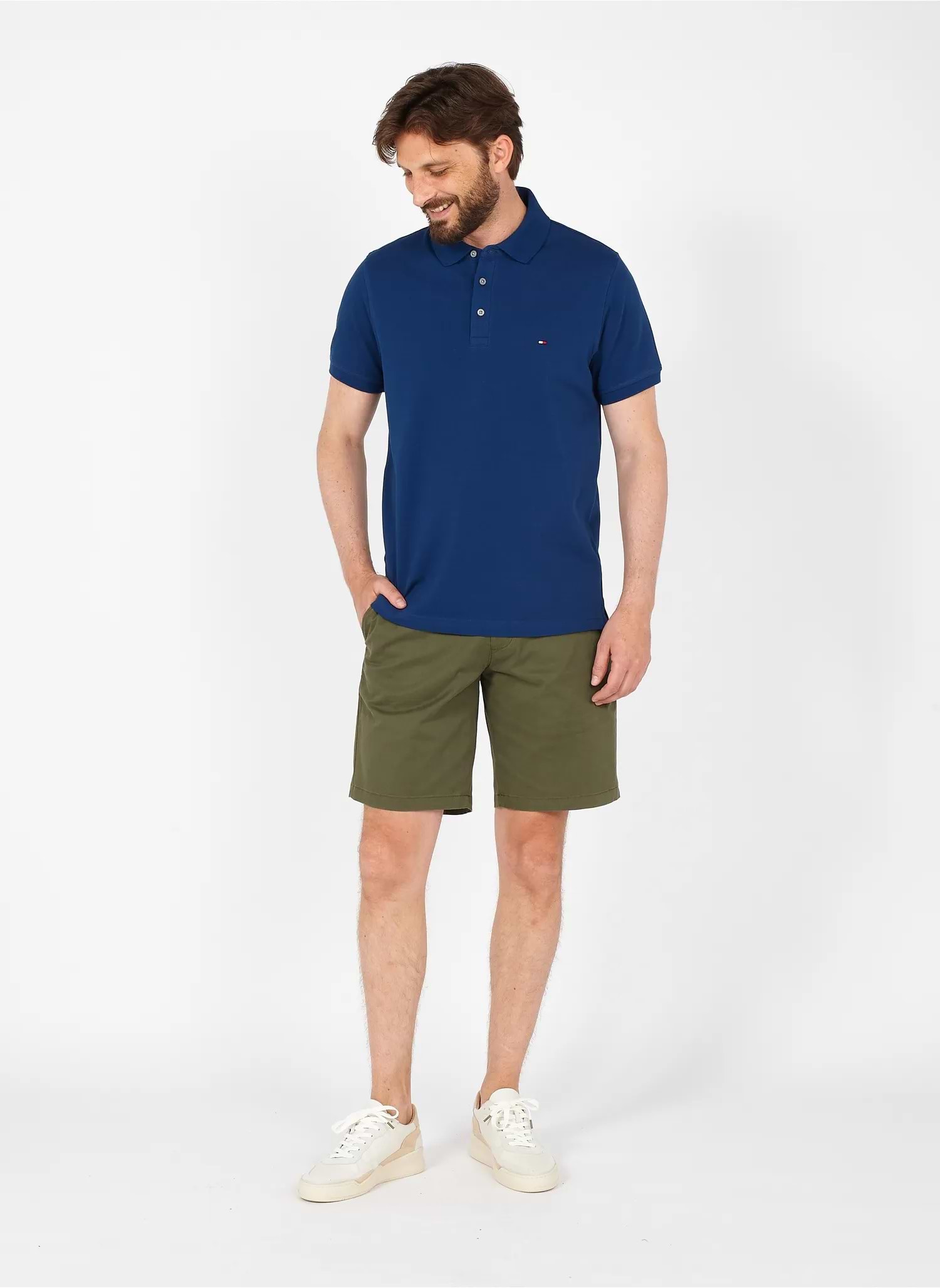 חולצת פולו tommy hilfiger לגבר