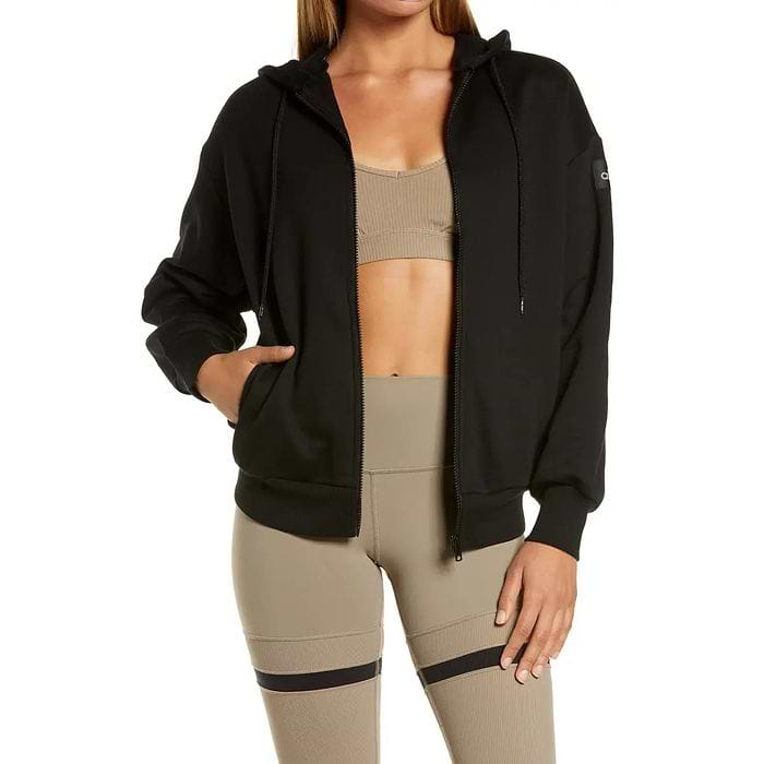 קפוצ'ון Alo Yoga לנשים דגם Hype Full Zip