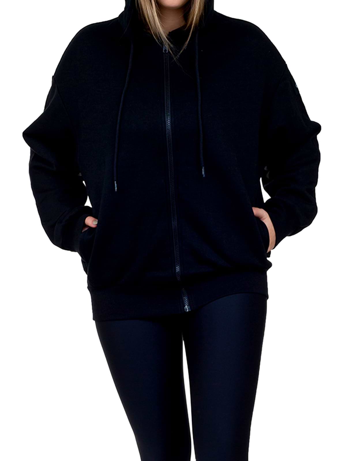 קפוצ'ון Alo Yoga לנשים דגם Hype Full Zip