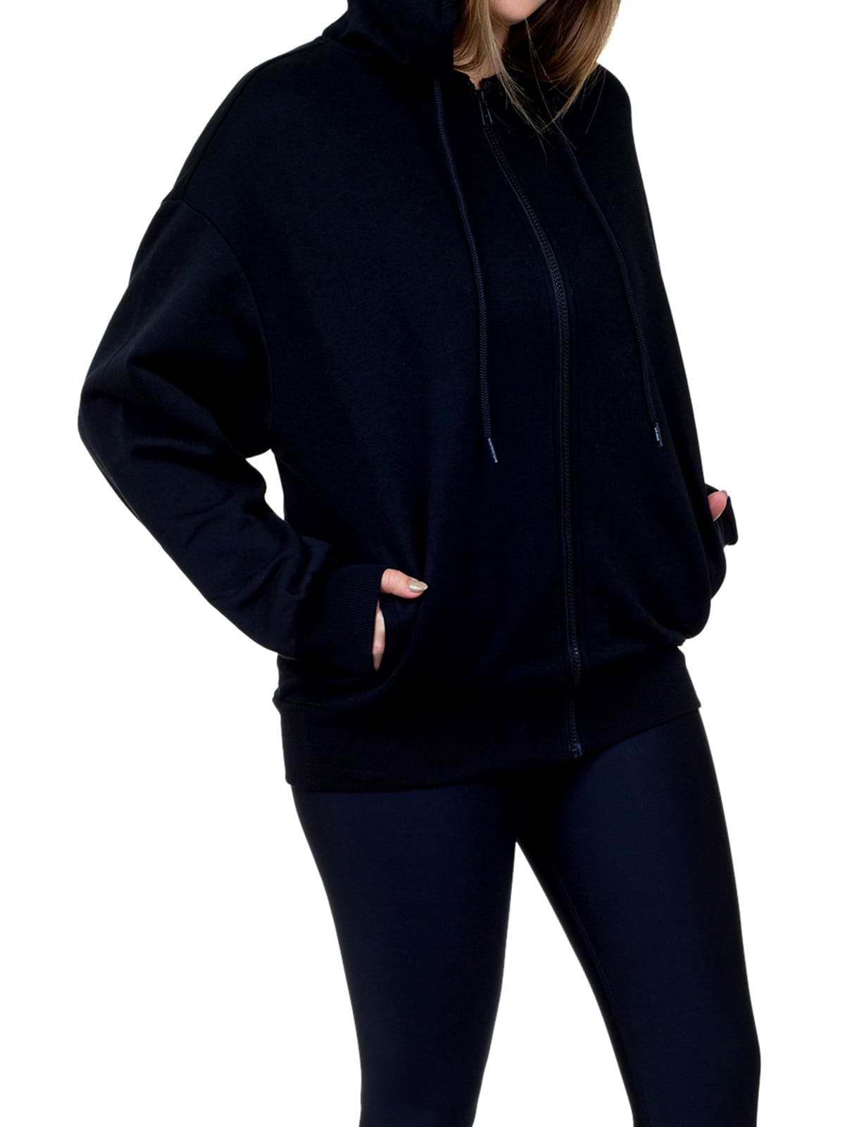קפוצ'ון Alo Yoga לנשים דגם Hype Full Zip
