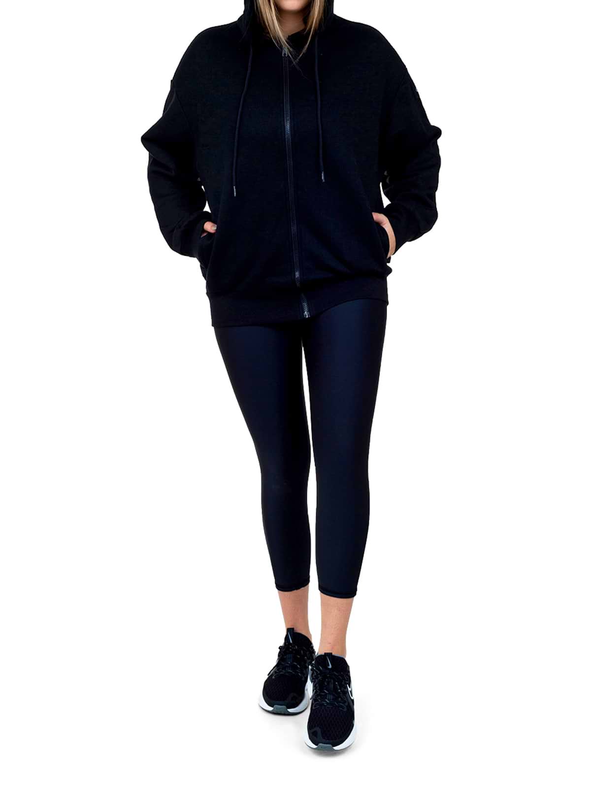 קפוצ'ון Alo Yoga לנשים דגם Hype Full Zip