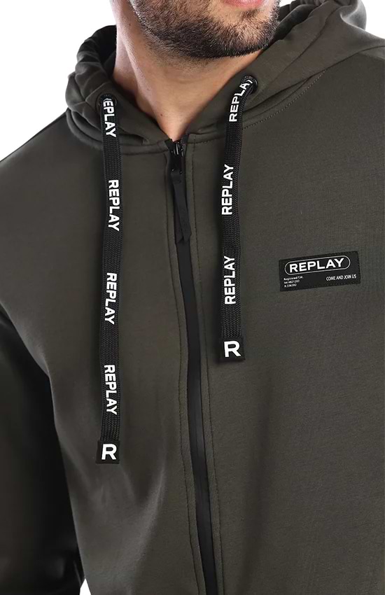 קפוצ'ון Replay לגברים דגם Velour