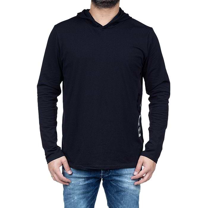 טי שירט עם כובע HUGO BOSS לגבר דגם Identity hooded