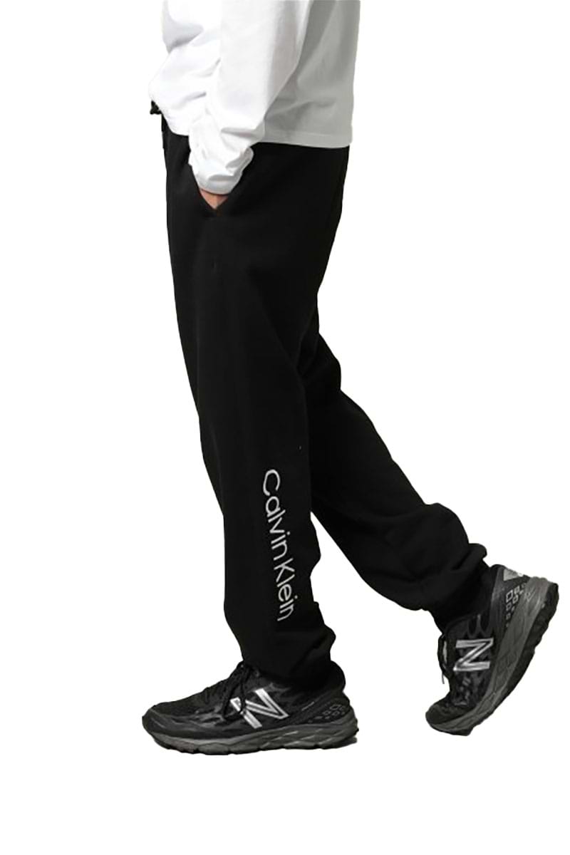 מכנסי טרנינג Calvin Klein לגברים דגם Logo French Terry