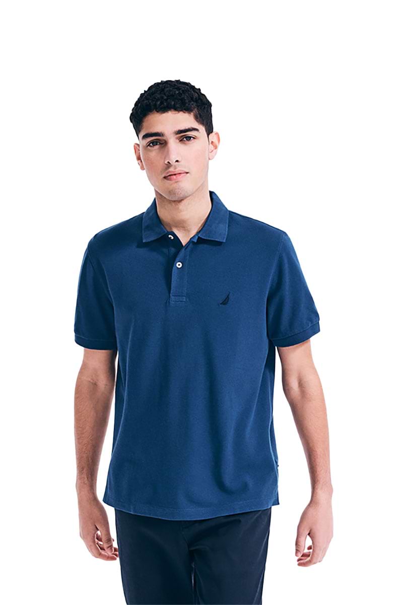 חולצת פולו  Nautica לגברים  גזרת Classic Fit