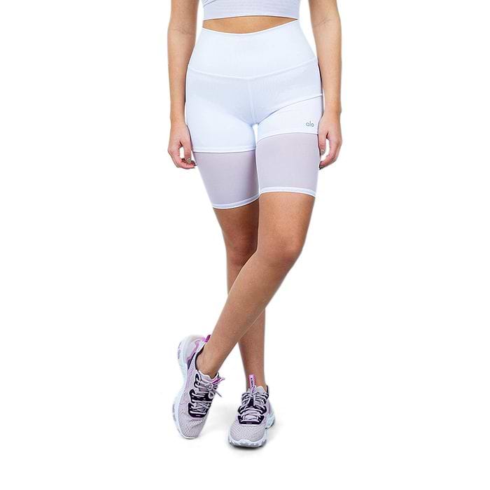 טייץ קצר Alo Yoga לנשים דגם High-Waist Lavish