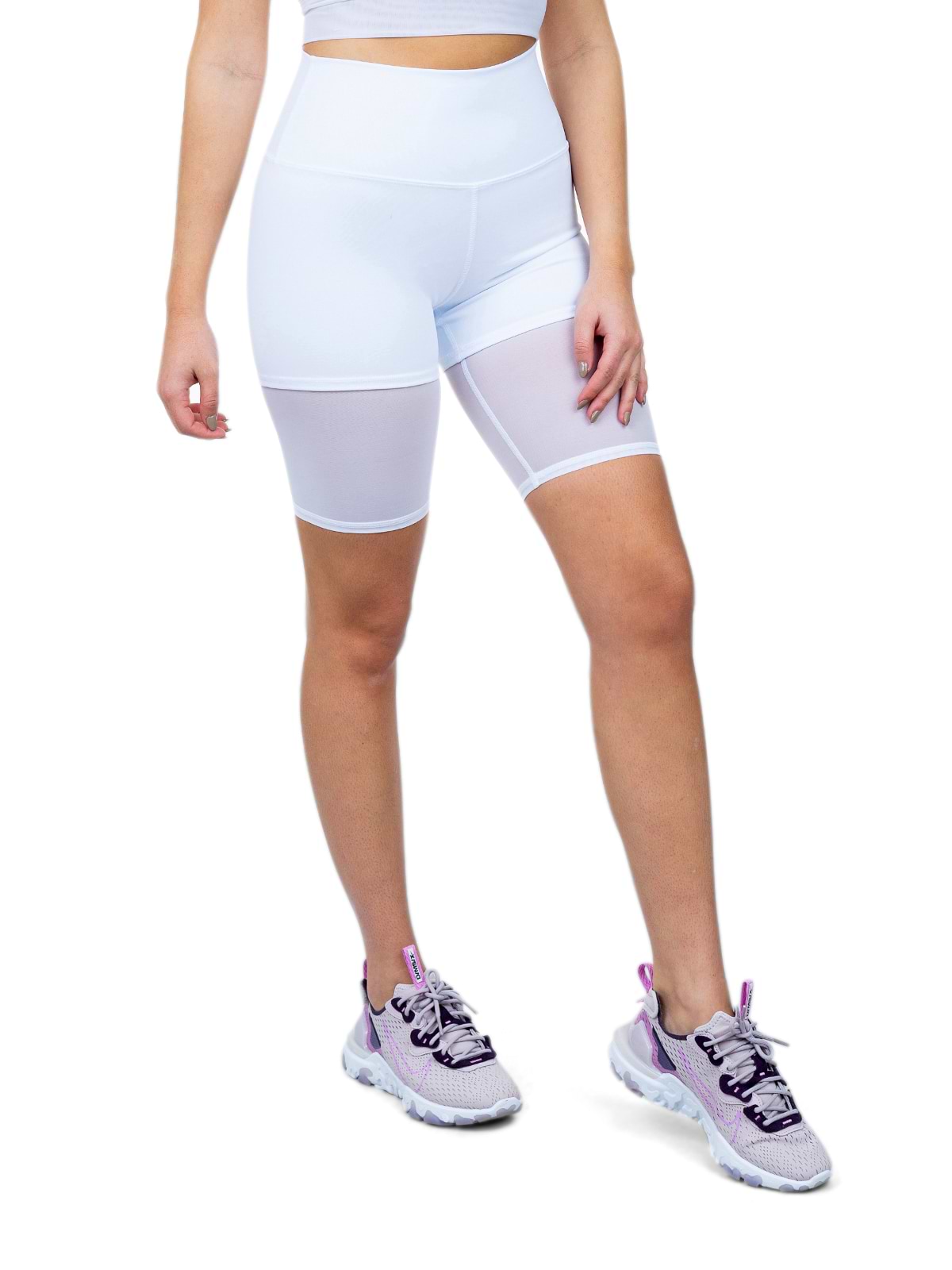 טייץ קצר Alo Yoga לנשים דגם High-Waist Lavish