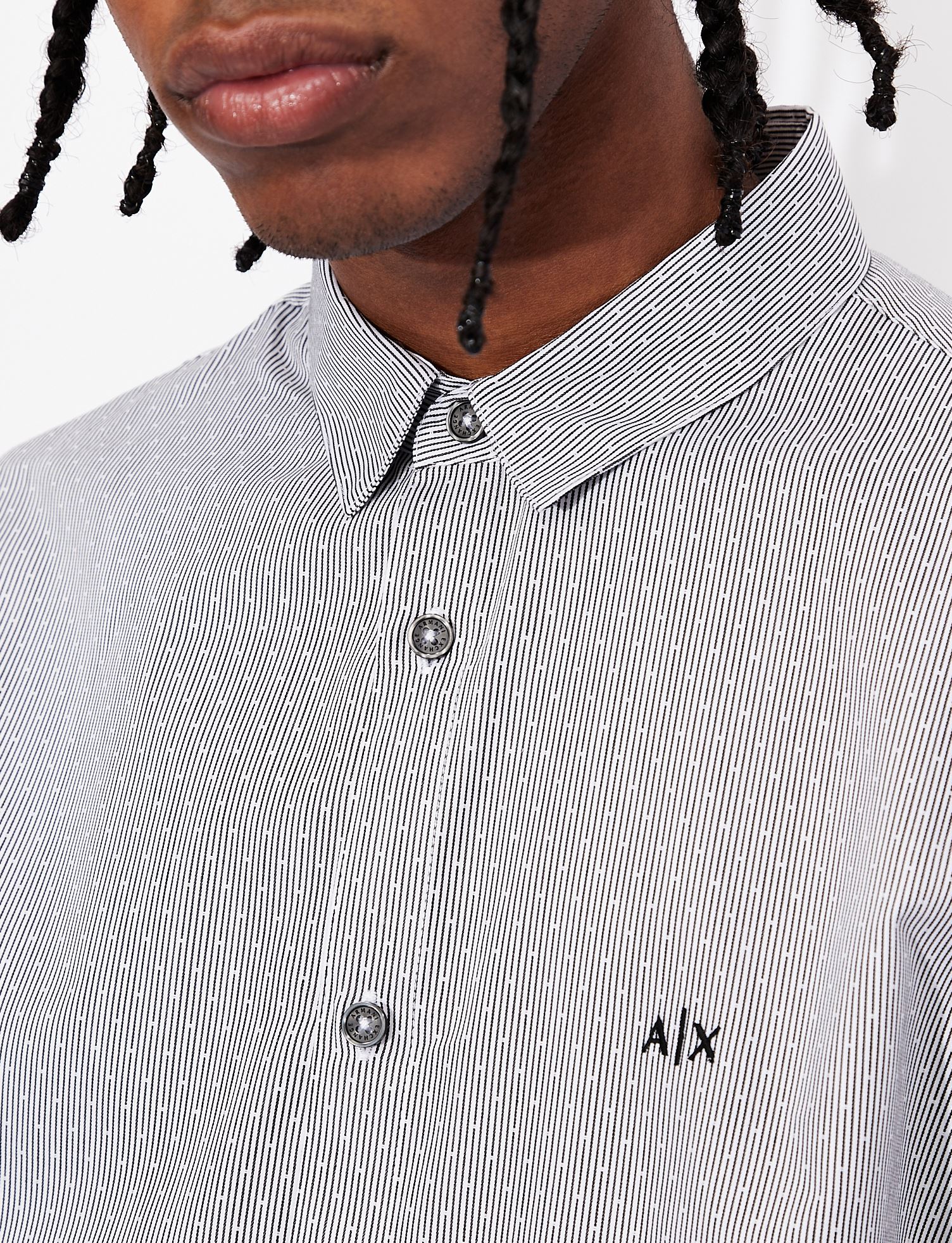 חולצה מכופתרת Armani Exchange לגברים