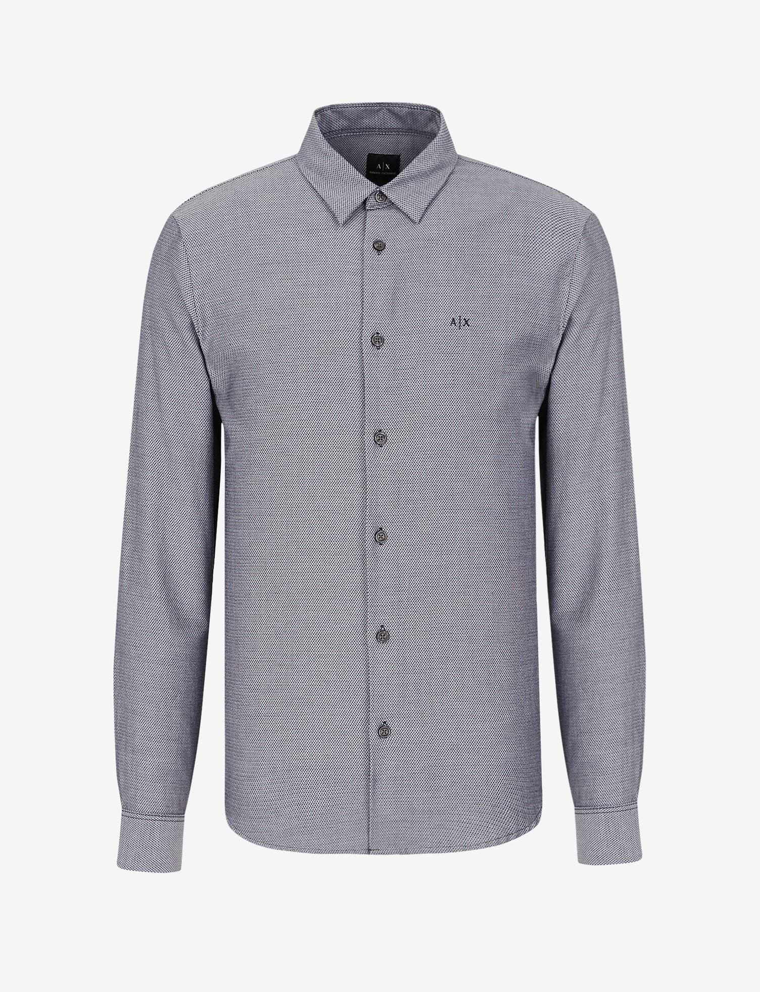 חולצה מכופתרת Armani Exchange לגבר Patternes Slim Fit