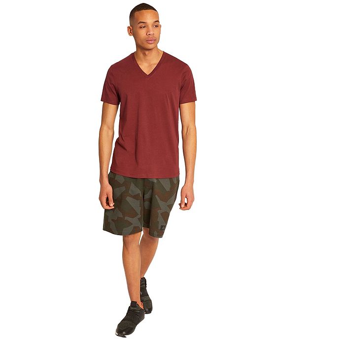 טי שירט Armani Exchange לגברים צווארון וי Slim Fit