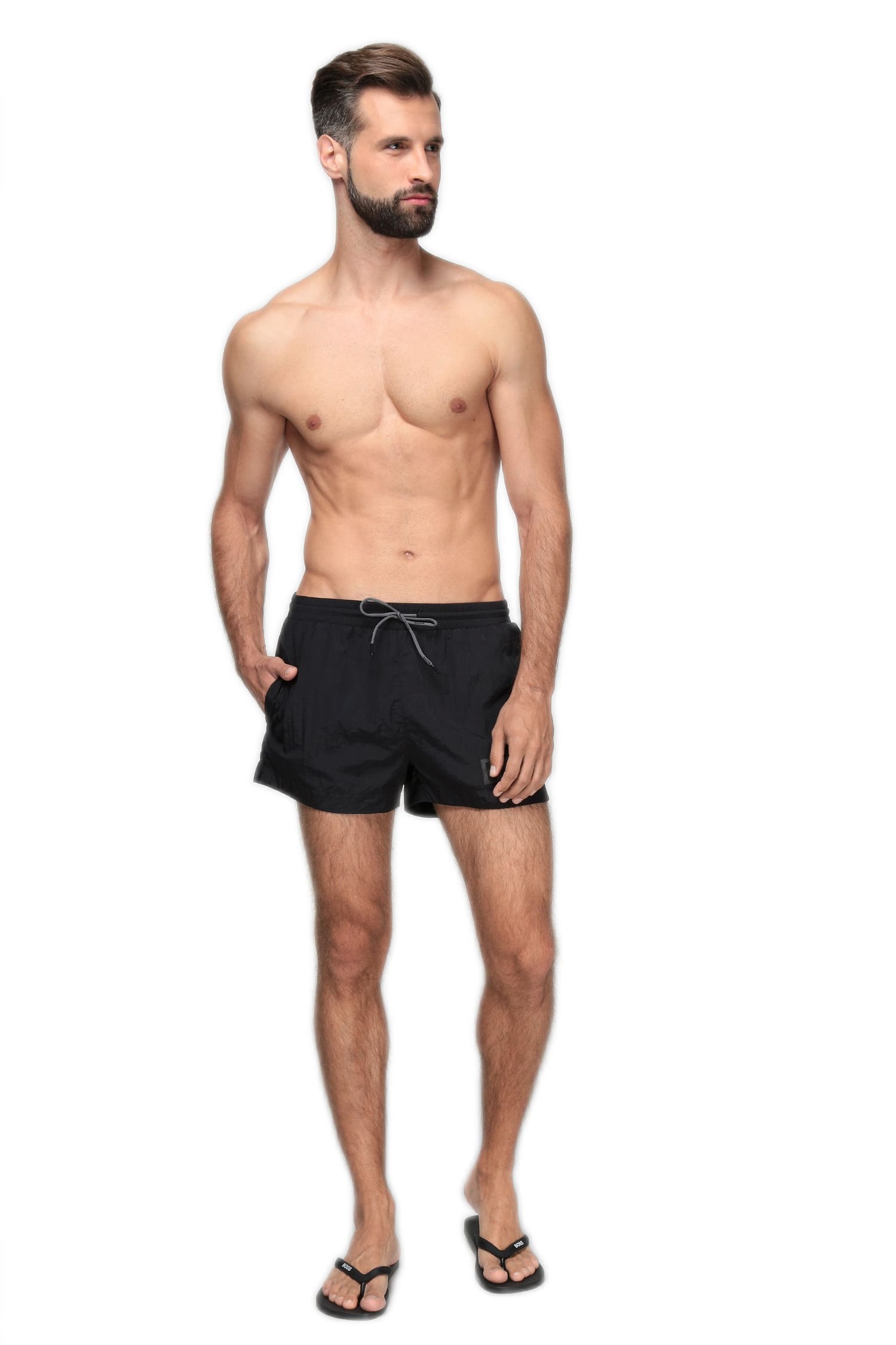 מכנסי בגד ים Hugo Boss לגברים דגם Moonyey