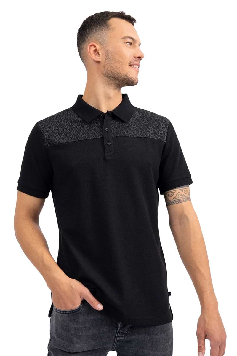 חולצת פולו Nautica לגברים גזרת Slim Fit