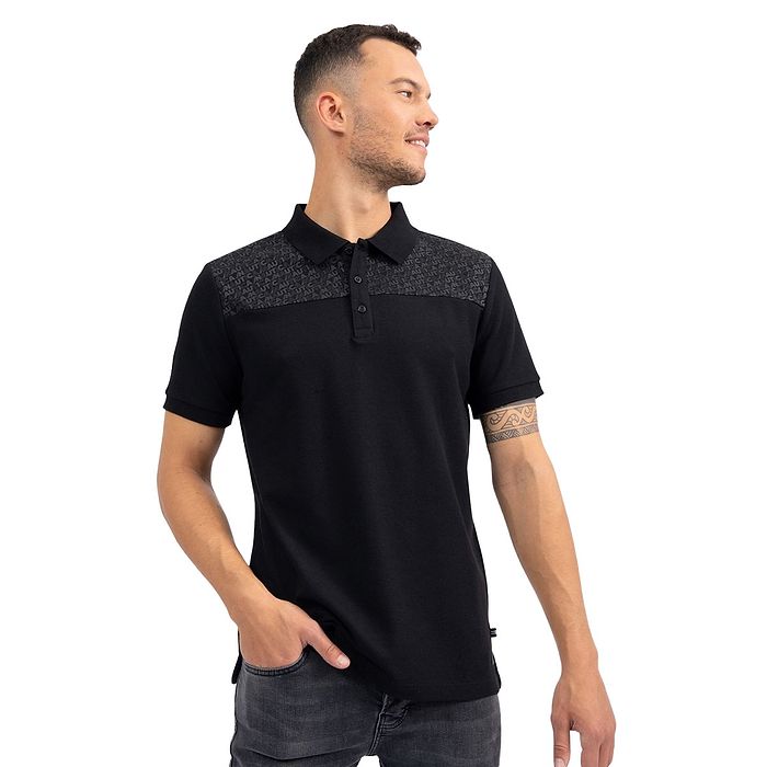 חולצת פולו Nautica לגברים גזרת Slim Fit