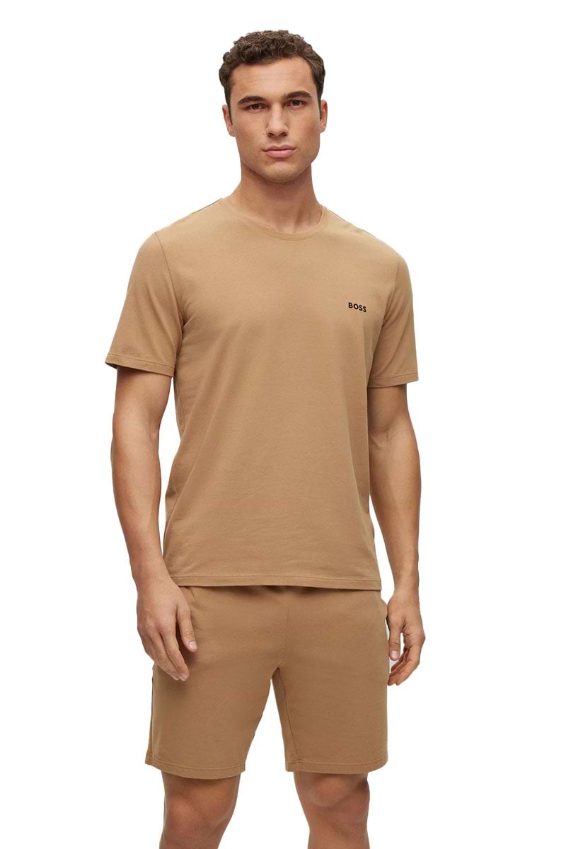 טי שירט HUGO BOSS לגבר דגם Embroidered Logo