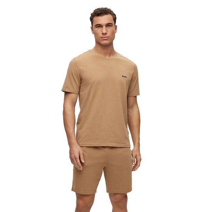 טי שירט HUGO BOSS לגבר דגם Embroidered Logo