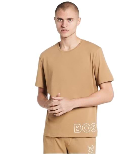 טי שירט HUGO BOSS לגבר דגם OUTLINE LOGO