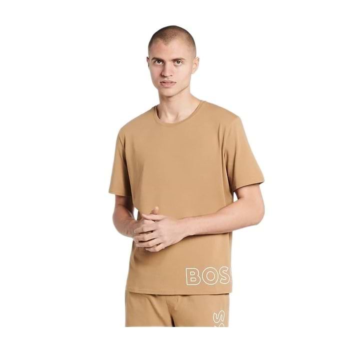 טי שירט HUGO BOSS לגבר דגם OUTLINE LOGO