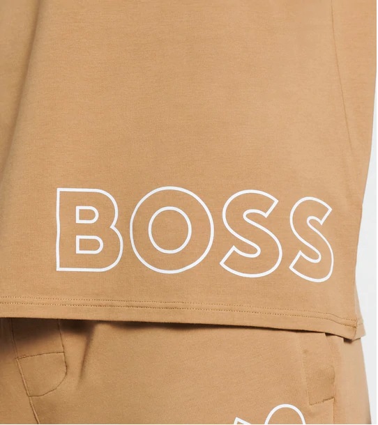 טי שירט HUGO BOSS לגבר דגם OUTLINE LOGO