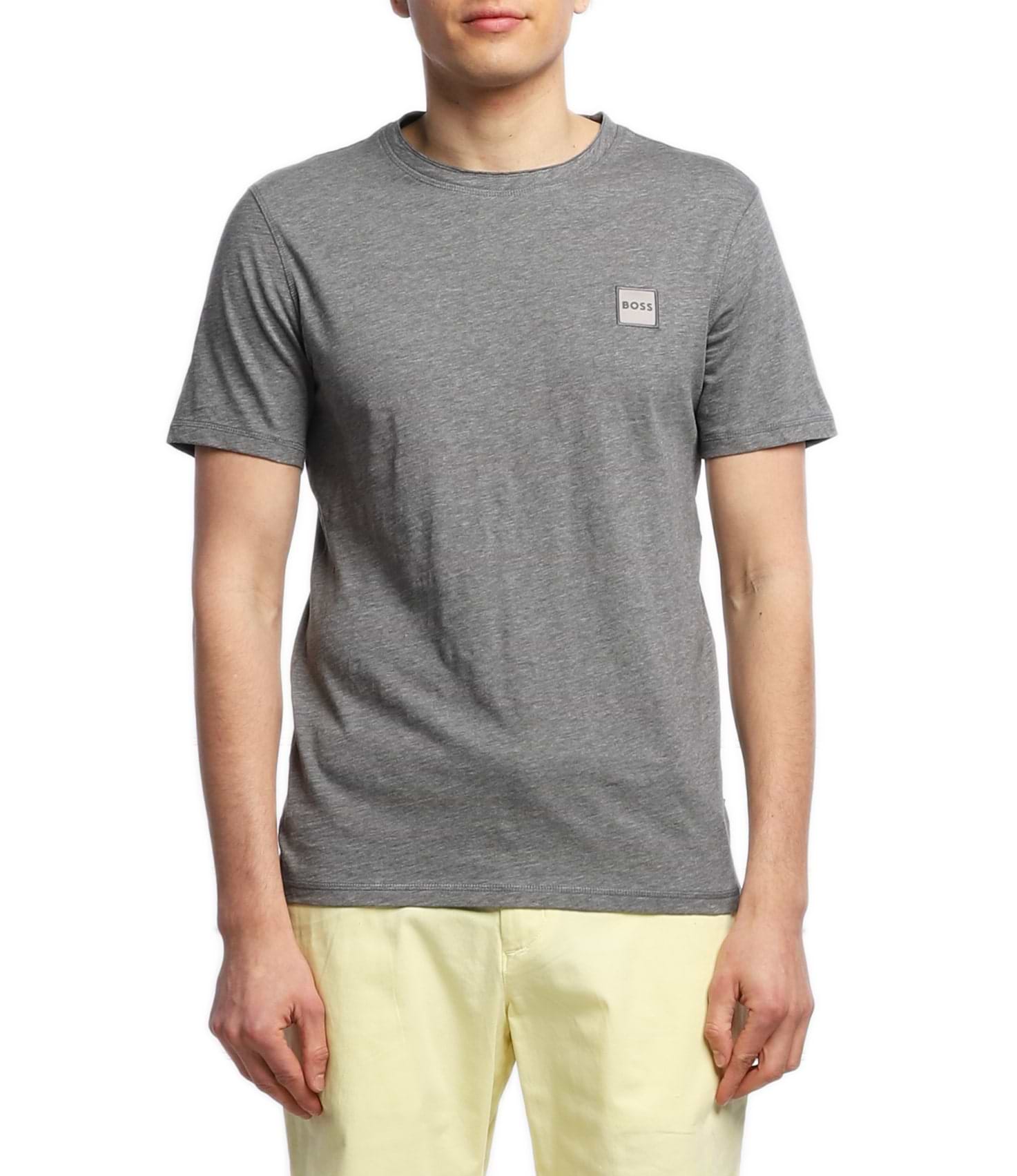 טי שירט HUGO BOSS לגבר דגם Jersey  Patch Logo