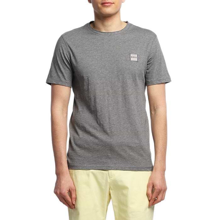 טי שירט HUGO BOSS לגבר דגם Jersey  Patch Logo