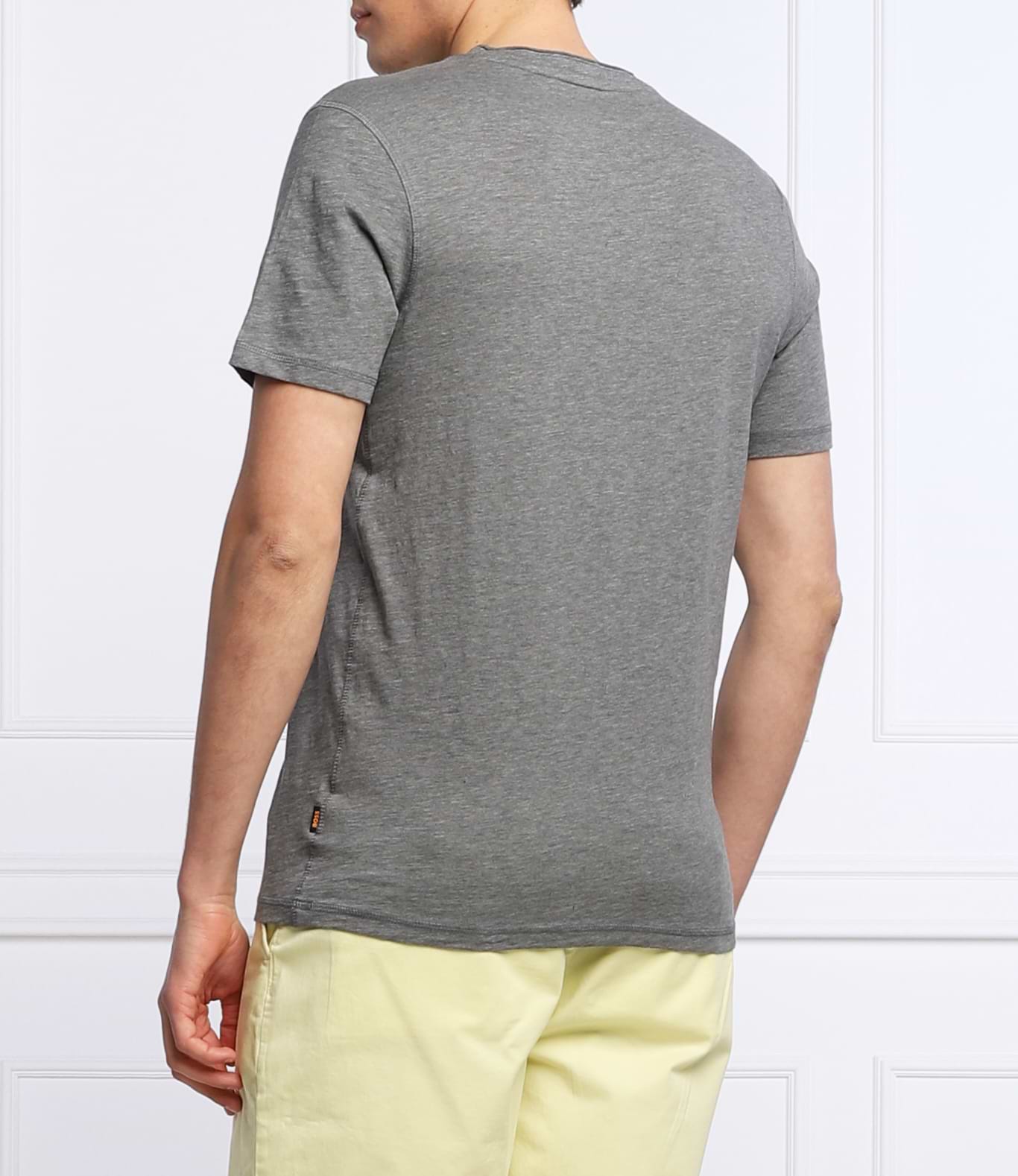 טי שירט HUGO BOSS לגבר דגם Jersey  Patch Logo