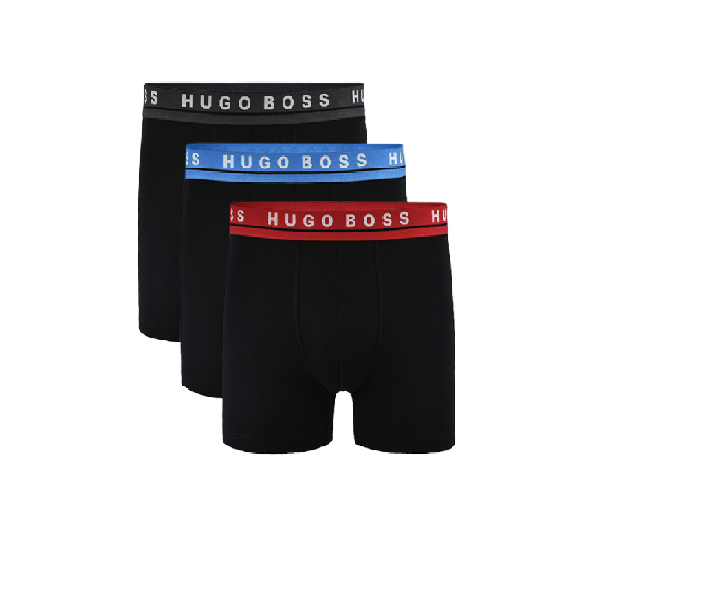 מארז 3 תחתוני בוקסר  HUGO BOSS לגבר